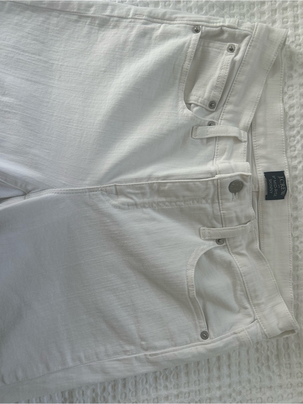 J. Crew Women’s Skinny Jeans in White
